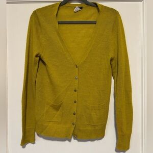 JCrew Lightweight Merino/Alpaca Cardigan Size M